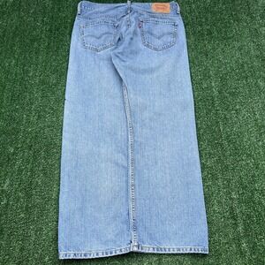 Vintage Levi's 569 Jeans Mens 34x28" Blue Loose Straight Relaxed Baggy Y2K